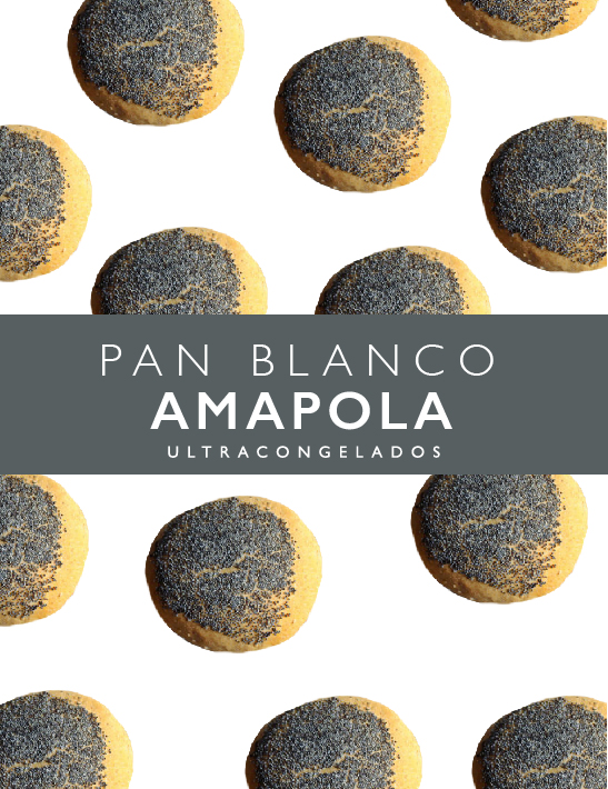 Pan blanco amapola 20grs