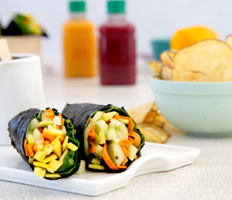 Opciones vegetarianas y saludables