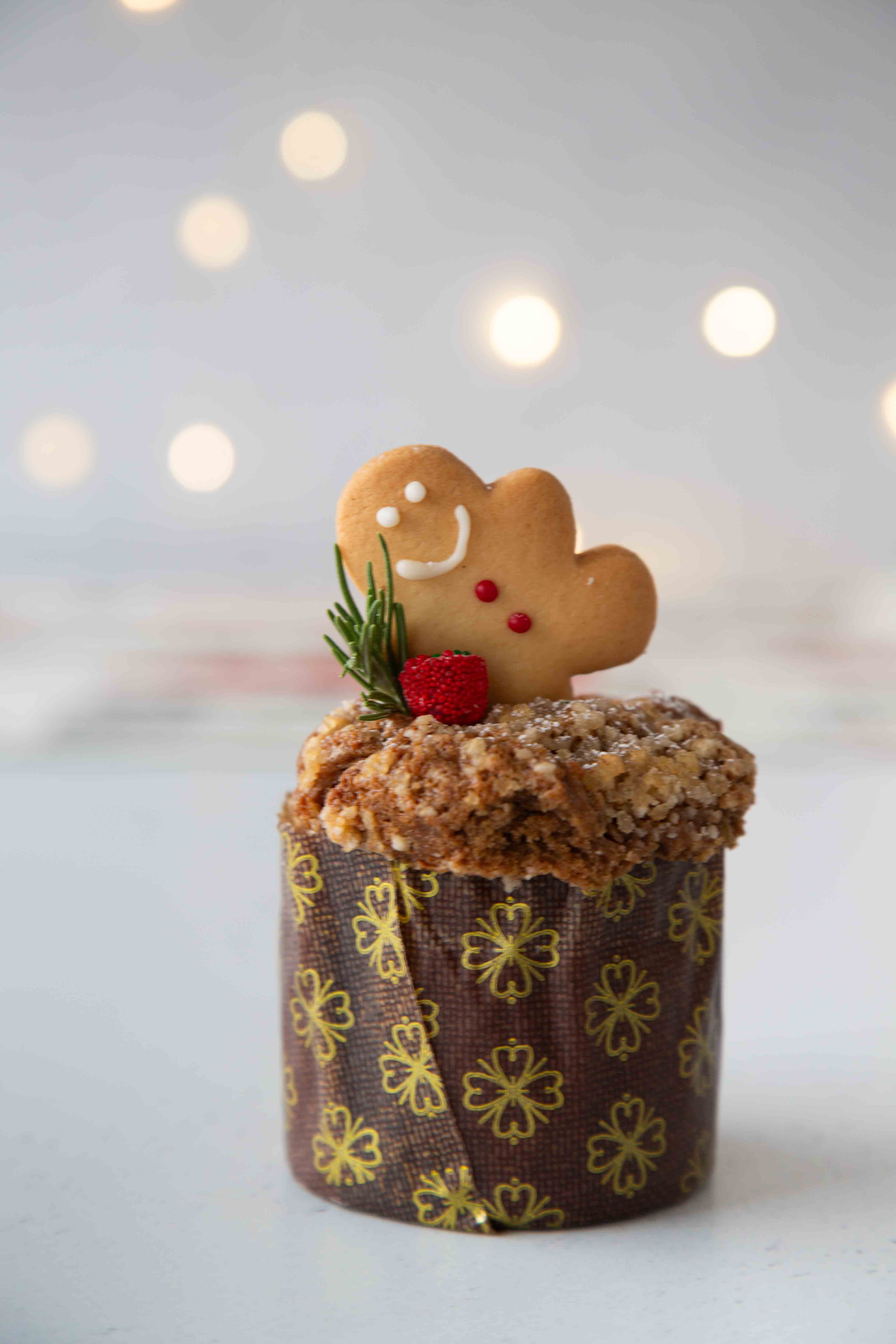 Miniponqué navideño manzana y canela