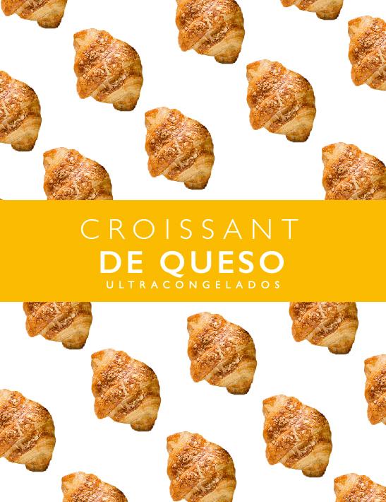 Croissant de queso 25grs