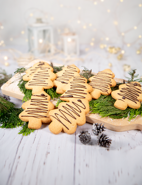 Galleta Chocoárbol de navidad